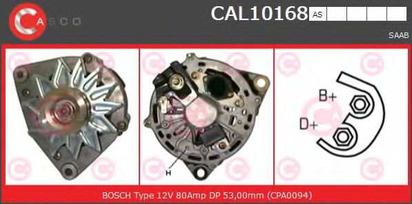 Генератор CASCO CAL10168AS