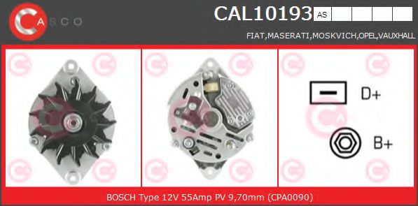 Генератор CASCO CAL10193AS