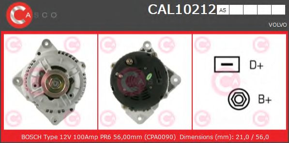 Генератор CASCO CAL10212AS