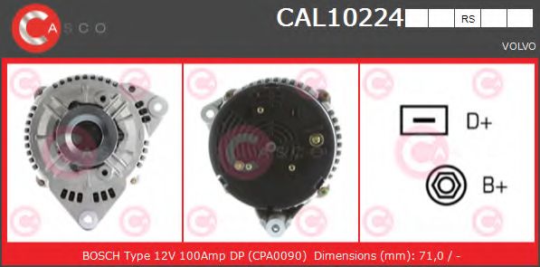 Генератор CASCO CAL10224RS