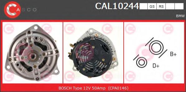 Генератор CASCO CAL10244GS