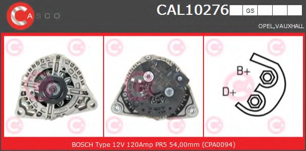 Генератор CASCO CAL10276GS