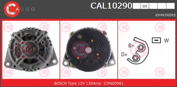 Генератор CASCO CAL10290GS