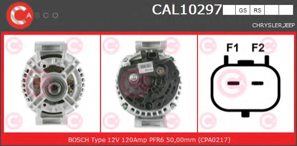 Генератор CASCO CAL10297RS