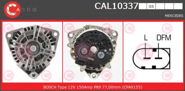 Генератор CASCO CAL10337GS