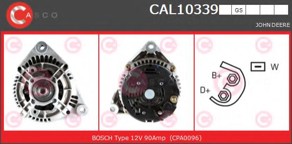 Генератор CASCO CAL10339GS