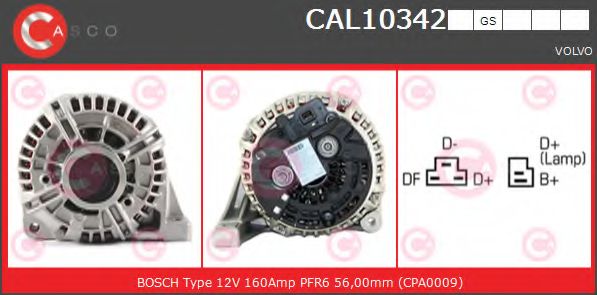 Генератор CASCO CAL10342GS