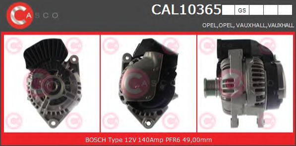 Генератор CASCO CAL10365GS