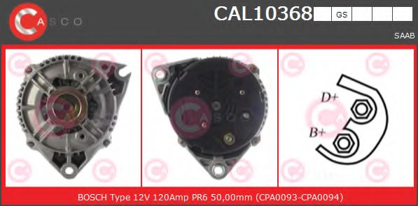 Генератор CASCO CAL10368GS
