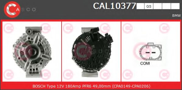 Генератор CASCO CAL10377GS