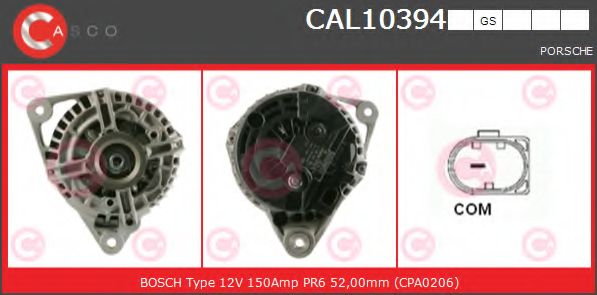 Генератор CASCO CAL10394GS