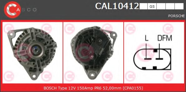 Генератор CASCO CAL10412GS