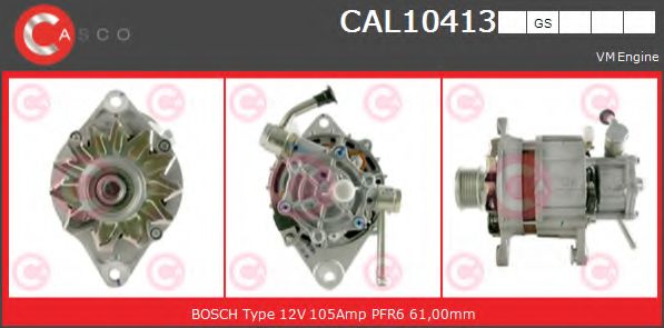 Генератор CASCO CAL10413GS
