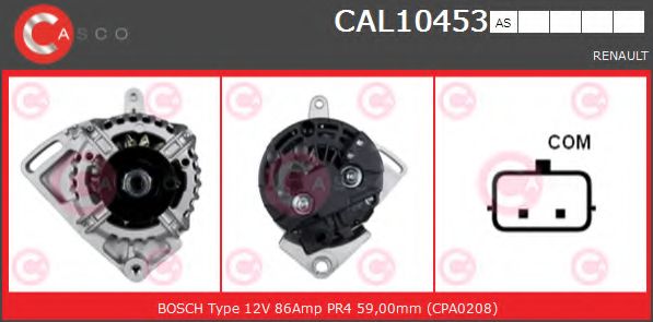 Генератор CASCO CAL10453AS