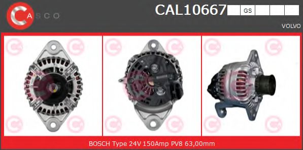 Генератор CASCO CAL10667GS
