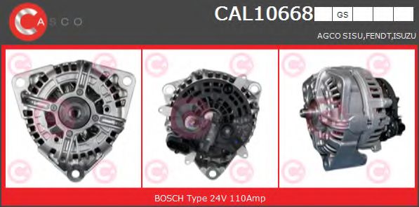 Генератор CASCO CAL10668GS