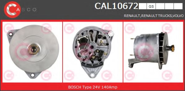 Генератор CASCO CAL10672GS