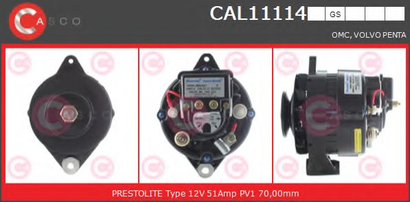 Генератор CASCO CAL11114GS
