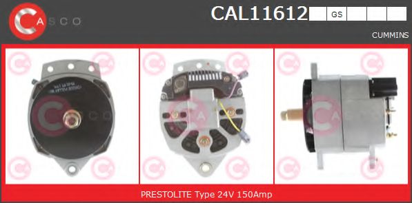 Генератор CASCO CAL11612GS