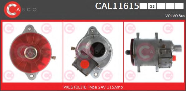 Генератор CASCO CAL11615GS