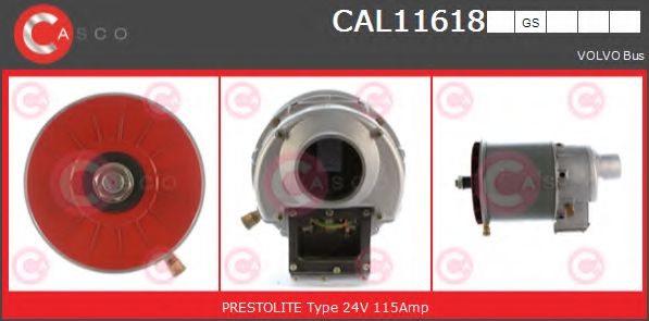 Генератор CASCO CAL11618GS