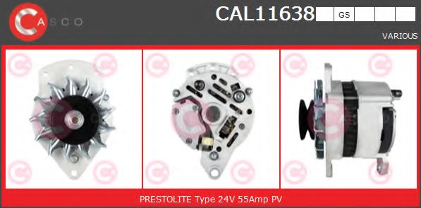 Генератор CASCO CAL11638GS