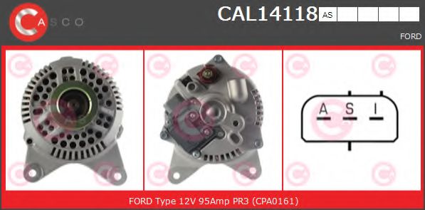 Генератор CASCO CAL14118AS
