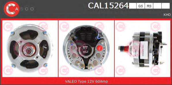 Генератор CASCO CAL15264GS