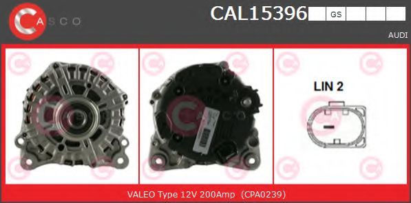 Генератор CASCO CAL15396GS