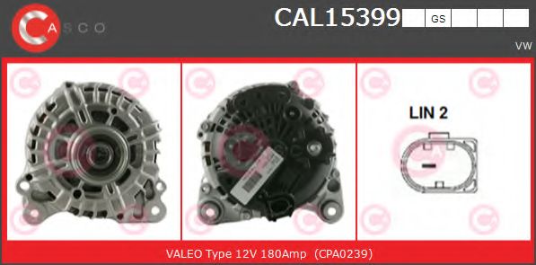 Генератор CASCO CAL15399GS
