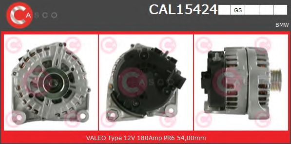 Генератор CASCO CAL15424GS