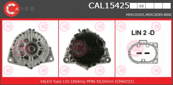 Генератор CASCO CAL15425GS