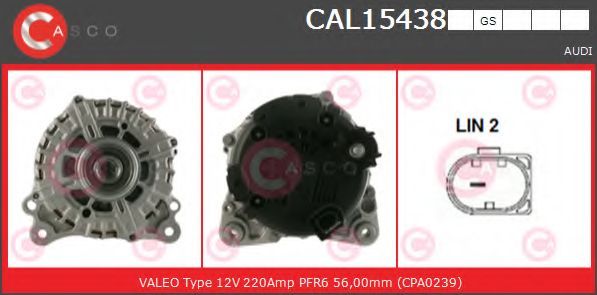 Генератор CASCO CAL15438GS