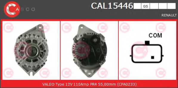 Генератор CASCO CAL15446GS