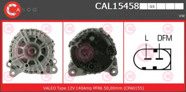 Генератор CASCO CAL15458GS