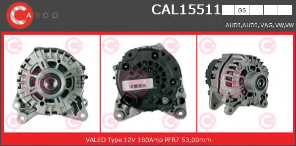 Генератор CASCO CAL15511GS