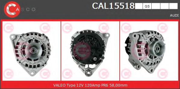 Генератор CASCO CAL15518GS
