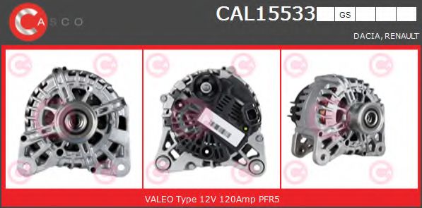 Генератор CASCO CAL15533GS