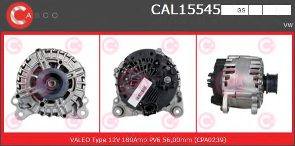 Генератор CASCO CAL15545GS
