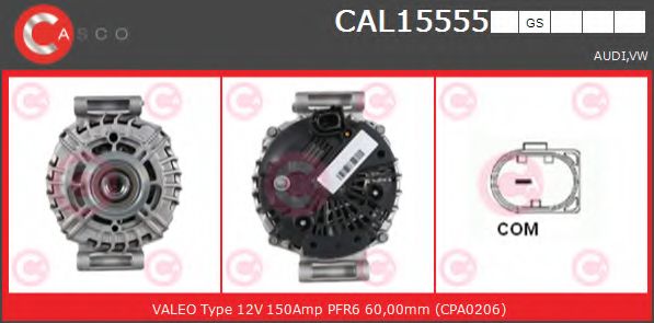 Генератор CASCO CAL15555GS