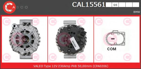 Генератор CASCO CAL15561GS