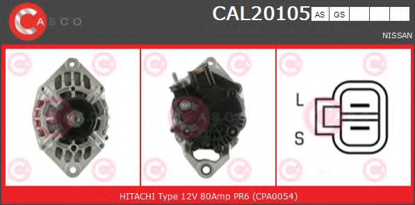 Генератор CASCO CAL20105GS