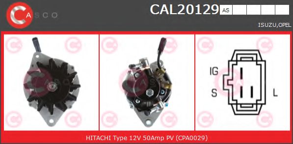 Генератор CASCO CAL20129AS