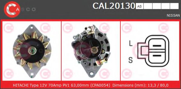 Генератор CASCO CAL20130AS