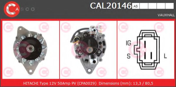 Генератор CASCO CAL20146AS