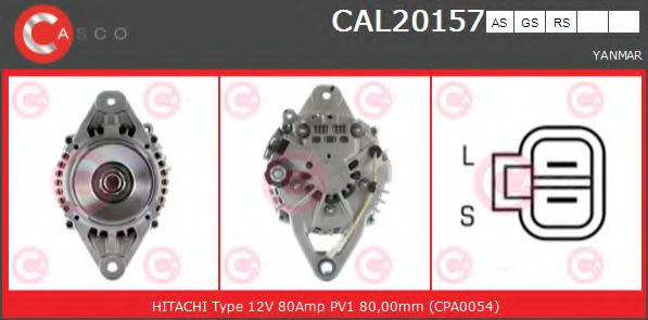 Генератор CASCO CAL20157AS