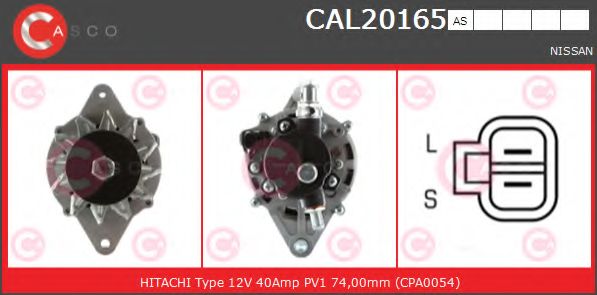 Генератор CASCO CAL20165AS