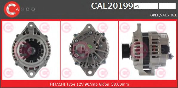 Генератор CASCO CAL20199AS