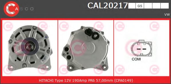 Генератор CASCO CAL20217GS