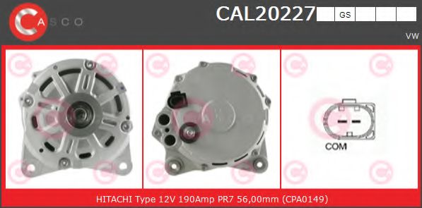 Генератор CASCO CAL20227GS
